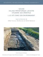 Couverture du livre « Sovjan, village préhistorique lacustre d'Albanie sud-orientale Tome 1 : Le site dans son environnement » de Gilles Touchais et Petrika Lera et Cecile Oberweiler aux éditions Ecole Francaise D'athenes