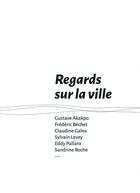 Couverture du livre « Regards sur la ville » de  aux éditions Theatrales