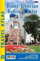 Couverture du livre « Trans-siberian railroad atlas » de  aux éditions Itm