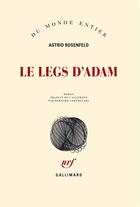 Couverture du livre « Le legs d'Adam » de Astrid Rosenfeld aux éditions Gallimard