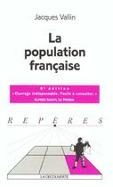 Couverture du livre « La population francaise » de Jacques Vallin aux éditions La Decouverte