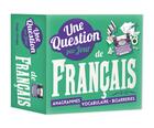 Couverture du livre « Une question par jour de français (édition 2019) » de  aux éditions Hugo Image