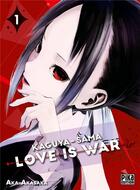 Couverture du livre « Kaguya-sama : love is war Tome 1 » de Akasaka Aka aux éditions Pika