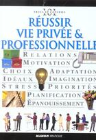 Couverture du livre « Reussir vie privee et professionnelle » de Holden/Renshaw aux éditions Mango