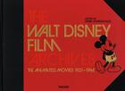 Couverture du livre « The Walt Disney film archives ; the animated movies 1921-1968 » de  aux éditions Taschen