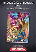 Couverture du livre « Pokémon ; la grande aventure - Epée et Bouclier Tome 7 » de Hidenori Kusaka et Satoshi Yamamoto aux éditions Kurokawa