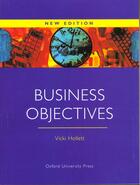 Couverture du livre « Business objectives: student's book » de Vicki Hollett aux éditions Oxford Up Education