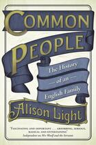 Couverture du livre « Common People » de Alison Light aux éditions Fig Tree