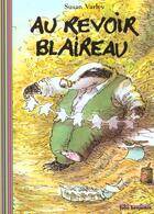 Couverture du livre « Au revoir blaireau » de Susan Varley aux éditions Gallimard-jeunesse