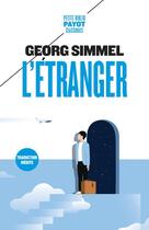Couverture du livre « L'étranger » de Georg Simmel aux éditions Payot
