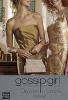 Couverture du livre « Gossip girl Tome 13 » de Cecily Von Ziegesar aux éditions Fleuve Editions