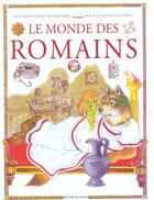 Couverture du livre « Le monde des romains » de  aux éditions De Vecchi