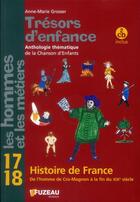Couverture du livre « Histoire De France - Tresors D'Enfance » de Grosser Anne Marie aux éditions Fuzeau