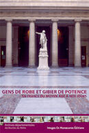 Couverture du livre « Gens de robe et gibier de potence ; en france du moyen âge à nos jours » de  aux éditions Images En Manoeuvres