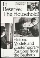 Couverture du livre « In reserve : the household edition bauhaus 49 » de Regina Bittner aux éditions Spector Books