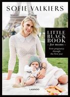 Couverture du livre « Little black book for moms » de Valkiers Sofie aux éditions Lannoo