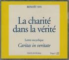 Couverture du livre « La Charite Dans La Verite - Caritas In Veritate (4 Cd) » de Benoit Xvi aux éditions Ns Video