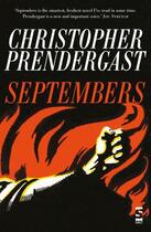 Couverture du livre « Septembers » de Prendergast Christopher aux éditions Salt Publishing Limited