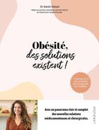 Couverture du livre « Obésité, des solutions existent ! » de Sarah Kdouh aux éditions Larousse