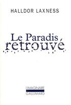 Couverture du livre « Le paradis retrouve » de Halldor Laxness aux éditions Gallimard