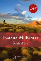 Couverture du livre « Eclair d'ete » de Tamara Mckinley aux éditions Les Editions Retrouvees