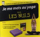 Couverture du livre « Je me mets au yoga pour les nuls » de  aux éditions First