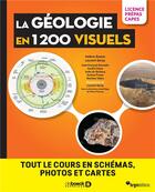 Couverture du livre « Geologie en 1 200 schemas - licence prepas capes - visualiser tout le cours de geologie » de Clauce/Vilbert/Jean aux éditions De Boeck Superieur