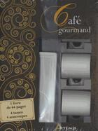 Couverture du livre « Café gourmand ; coffret » de  aux éditions Artemis