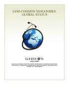 Couverture du livre « Less-common nematodes ; global status » de Gideon Informatics Inc. aux éditions Gideon Informatics