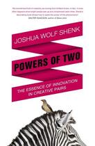 Couverture du livre « Powers of Two » de Shenk Joshua Wolf aux éditions Murray John Digital