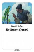 Couverture du livre « Robinson crusoe » de Daniel Defoe aux éditions Ecole Des Loisirs