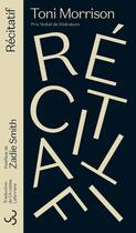 Couverture du livre « Récitatif » de Toni Morrison aux éditions Christian Bourgois