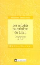 Couverture du livre « Refugies palestiniens du liban » de Dorai Mohamed K aux éditions Cnrs