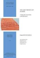 Couverture du livre « The early bronze age in Sidon ; 