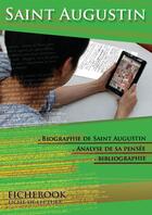 Couverture du livre « Comprendre Saint Augustin - Fiche de lecture » de Le Manchec Claude aux éditions Editions Du Cenacle