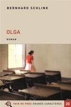 Couverture du livre « Olga » de Bernhard Schlink aux éditions Voir De Pres