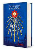 Couverture du livre « The bone season Tome 1 : saison d'os » de Samantha Shannon aux éditions De Saxus