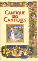 Couverture du livre « Cantique des cantiques » de Mediaspaul aux éditions Mediaspaul