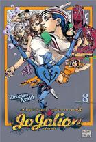 Couverture du livre « Jojo's bizarre adventure - saison 8 ; Jojolion Tome 8 » de Hirohiko Araki aux éditions Delcourt