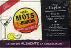 Couverture du livre « Apéro ; les mots à la bouche ; coffret » de  aux éditions Prisma