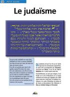 Couverture du livre « Le judaïsme » de  aux éditions Aedis