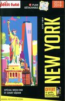 Couverture du livre « GUIDE PETIT FUTE ; CITY TRIP ; New York (édition 2018/2019) » de  aux éditions Le Petit Fute