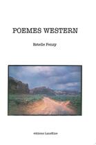 Couverture du livre « Poèmes western » de Estelle Fenzy aux éditions Editions Lanskine