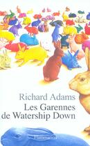 Couverture du livre « Les garennes de watership down » de Richard Adams aux éditions Flammarion