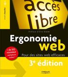 Couverture du livre « Ergonomie web ; pour des sites web efficaces ; plus de 300 nouveaux exemples en couleur ! (3e édition) » de Amelie Boucher aux éditions Eyrolles