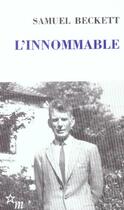 Couverture du livre « L'Innommable » de Samuel Beckett aux éditions Minuit