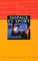 Couverture du livre « Dopage Et Sport » de Benedicte Halba aux éditions Milan