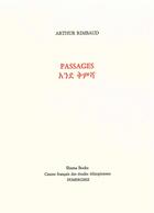 Couverture du livre « Passages » de Arthur Rimbaud aux éditions Dumerchez