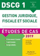 Couverture du livre « Gestion juridique, fiscale et sociale (édition 2018/2019) » de Veronique Roy et Gilles Meyer et Pascal Lepine aux éditions Dunod