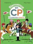 Couverture du livre « Classe des poneys » de Annabelle Fati et Thierry Manes aux éditions Milan